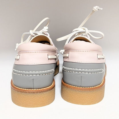 Louis Vuitton Deck Shoes Multicolor White Pink Gray Sneakers — view 3
