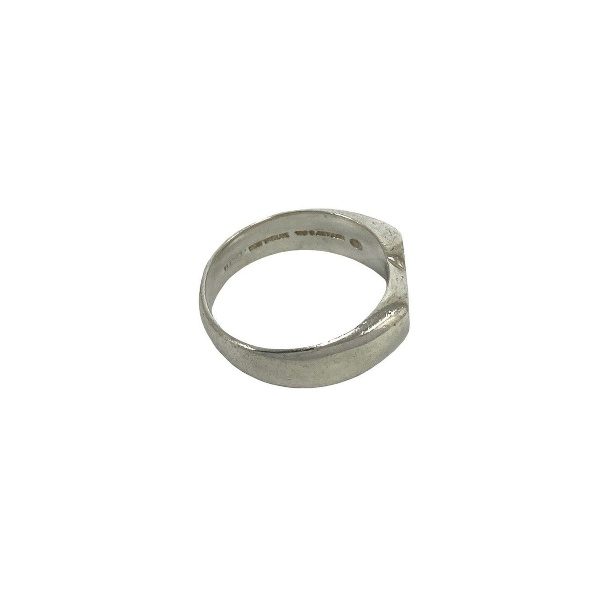 Tiffany & Co Vintage Signet Ring 925 Sterling Silver — view 5