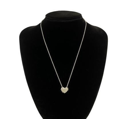 Tiffany & Co Vintage Heart Arrow Necklace 925 Sterling Silver — view 2