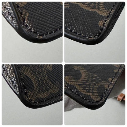 Celine Triomphe Canvas Mobile Pouch Smartphone Shoulder Bag — view 7