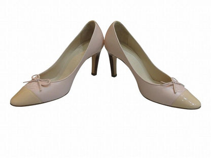 Chanel Pumps CC Logo Pink Heels — view 3