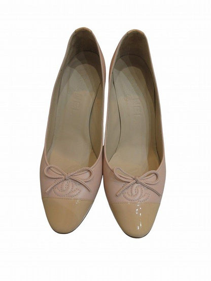 Chanel Pumps CC Logo Pink Heels — view 2