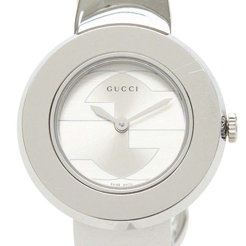 Gucci Play Bangle Watch 129.5 Silver Stainless Steel