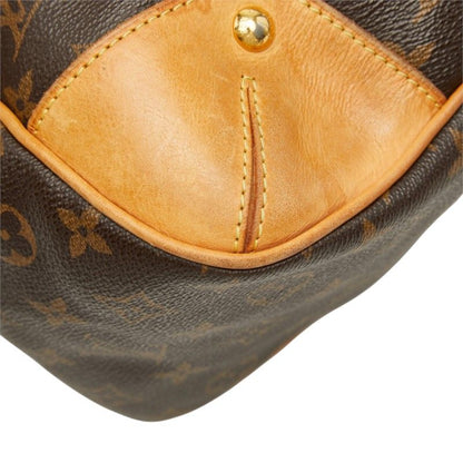 Louis Vuitton Monogram Estrella MM Tote Shoulder Bag Brown Leather — view 7