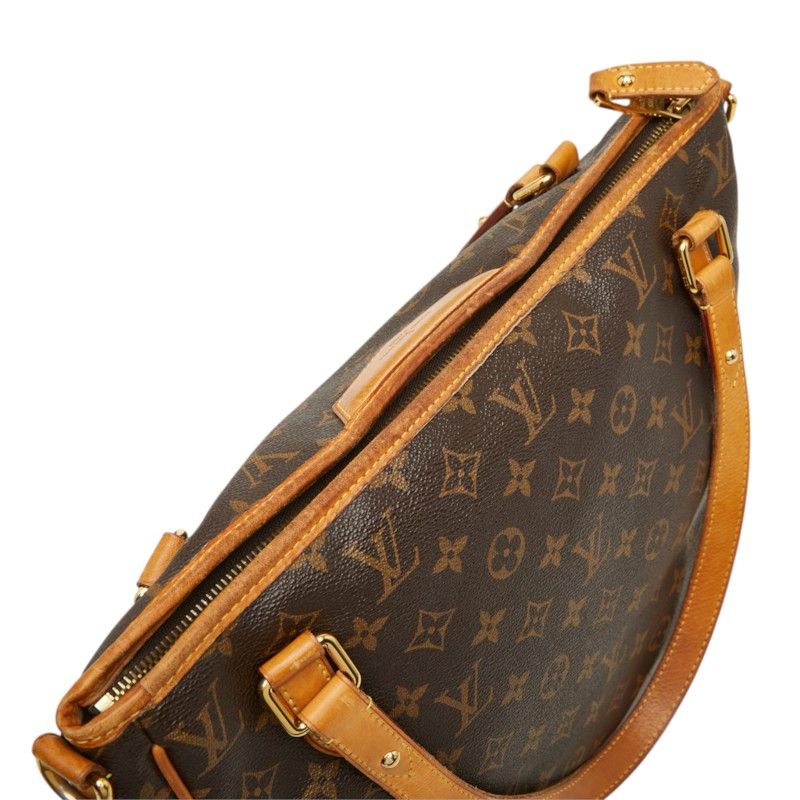 Louis Vuitton Monogram Estrella MM Tote Shoulder Bag Brown Leather — view 8
