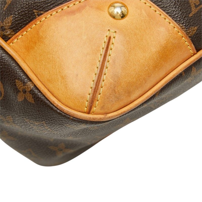 Louis Vuitton Monogram Estrella MM Tote Shoulder Bag Brown Leather — view 5