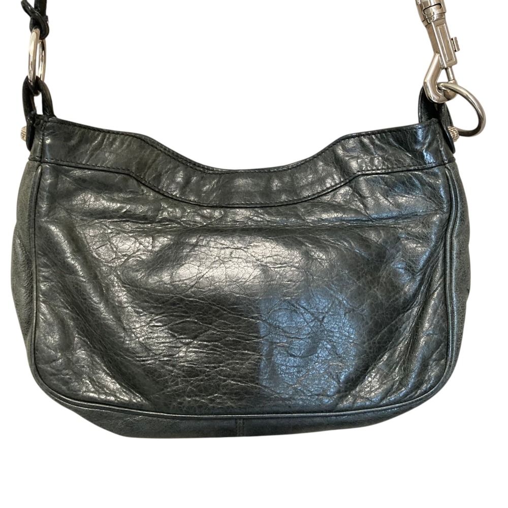 Balenciaga Giant Hip Leather Shoulder Bag Khaki — view 4