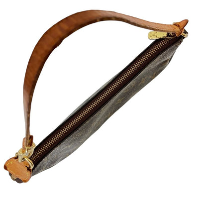 Louis Vuitton Monogram Pochette Soir Pouch Brown — view 4