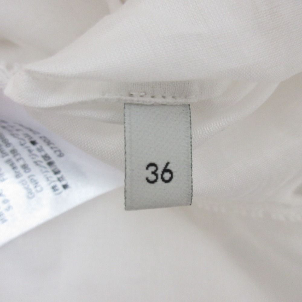 Gucci GG Jacquard Pullover Tunic Blouse White Sweater — view 8
