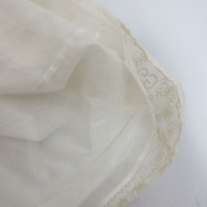 Gucci GG Jacquard Pullover Tunic Blouse White Sweater — view 6