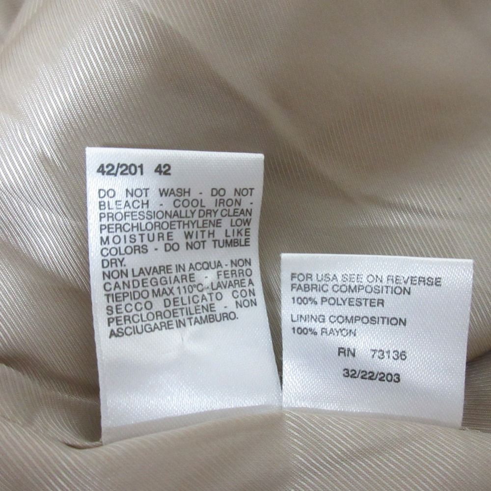 Max Mara with Belt Wrap Coat Spring Beige — view 8