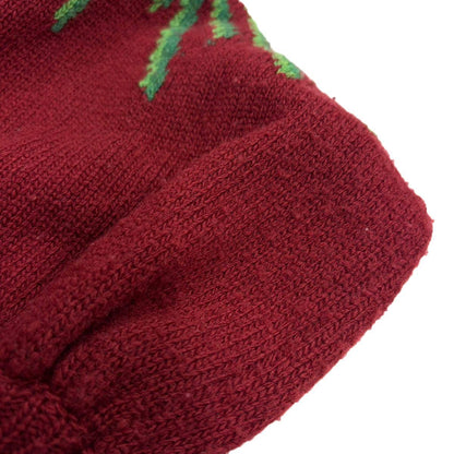 Gucci Flower Knit Cardigan Red XS — view 6