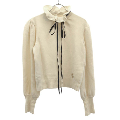 Gucci Woolkastains Top Ivory