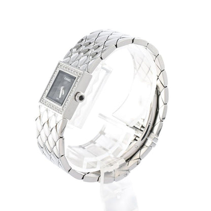 Chanel Watch Quilted Silver — view 2