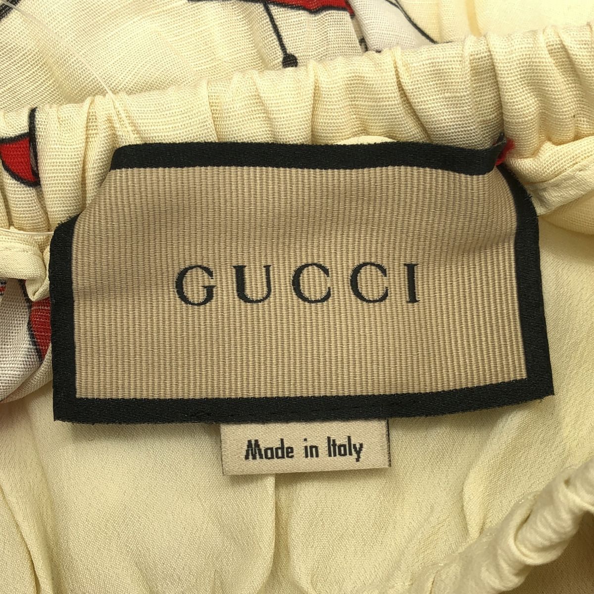 Gucci Yacht Print Skirt Ivory 38 — view 3