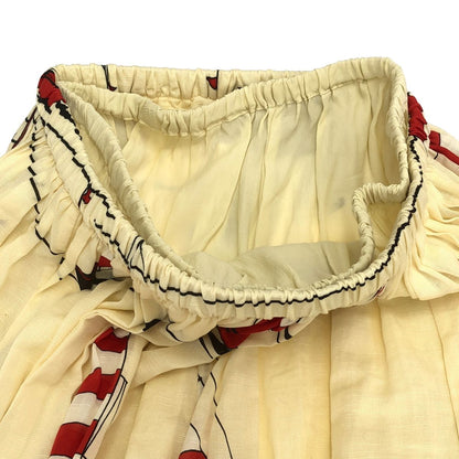 Gucci Yacht Print Skirt Ivory 38 — view 4