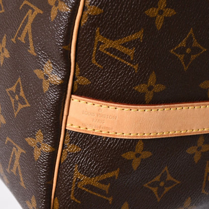 Louis Vuitton Monogram Speedy Bandouliere 30 Handbag Brown Gold — view 8