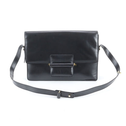 Loewe Leather 2-Way Shoulder Bag Tote Hand Black — view 3