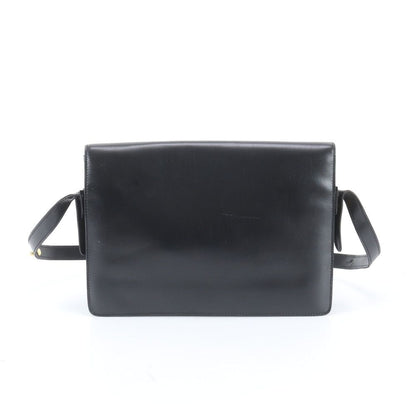 Loewe Leather 2-Way Shoulder Bag Tote Hand Black — view 5