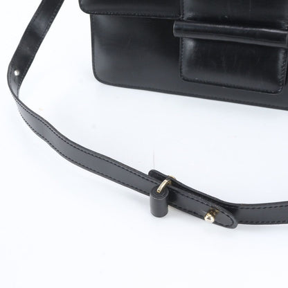 Loewe Leather 2-Way Shoulder Bag Tote Hand Black — view 4