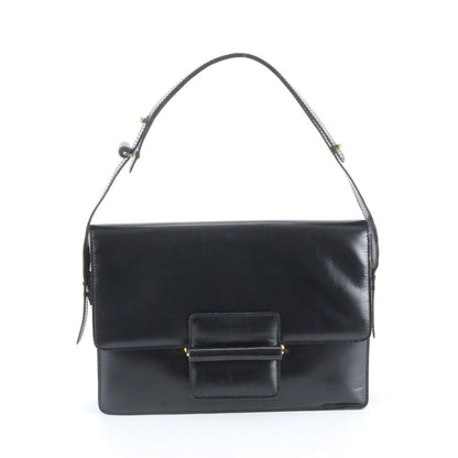 Loewe Leather 2-Way Shoulder Bag Tote Hand Black
