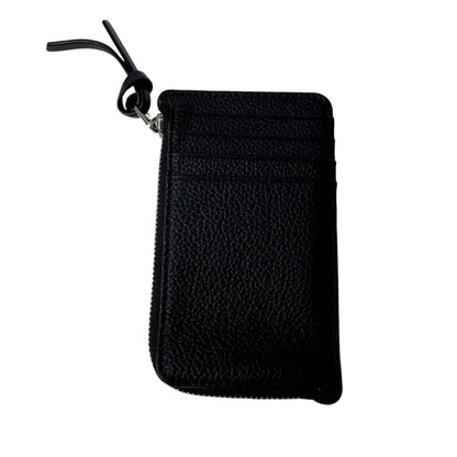 Loewe Anagram L-shaped Zipper Coin Purse Card Case Black — view 2