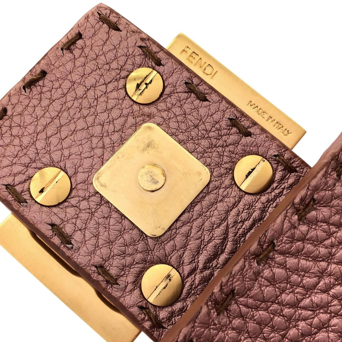 Fendi Selleria Baguette Shoulder Bag — view 8