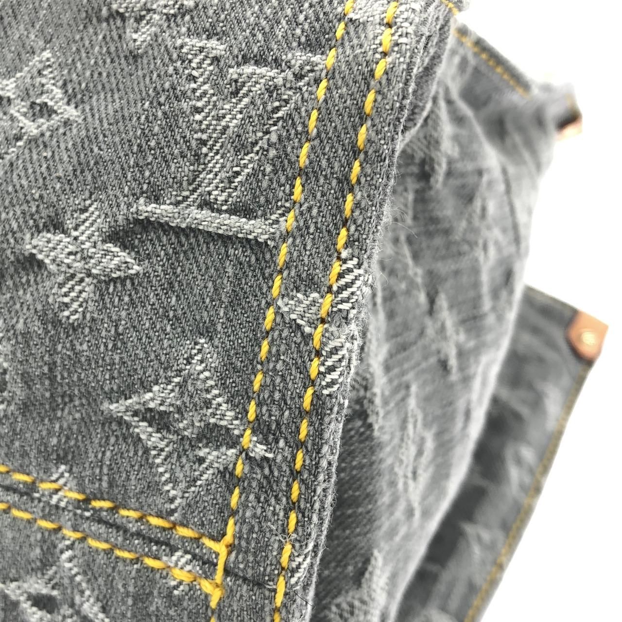 Louis Vuitton Monogram Denim On The Go MM Bag — view 3