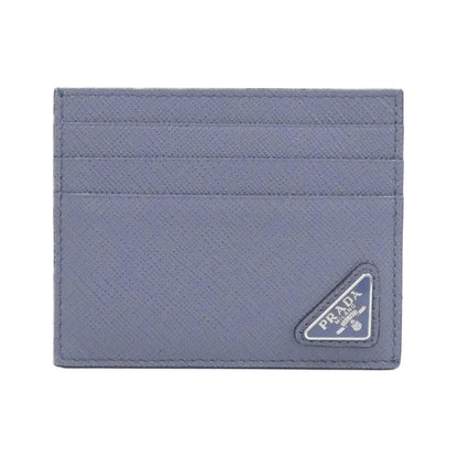 Prada Card Case Card Holders Silver