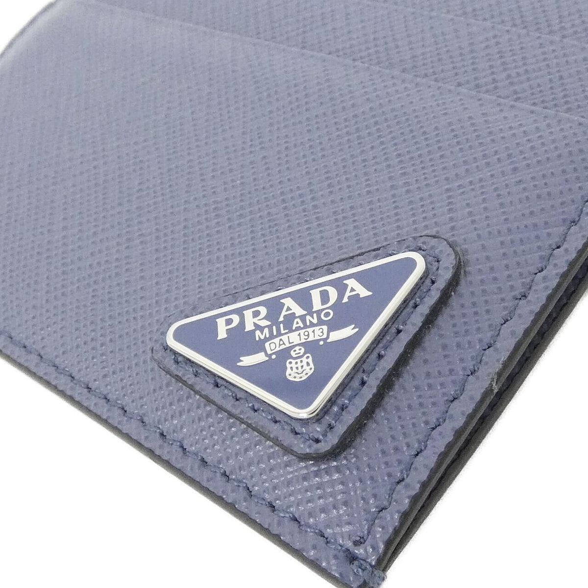 Prada Card Case Card Holders Silver — view 3