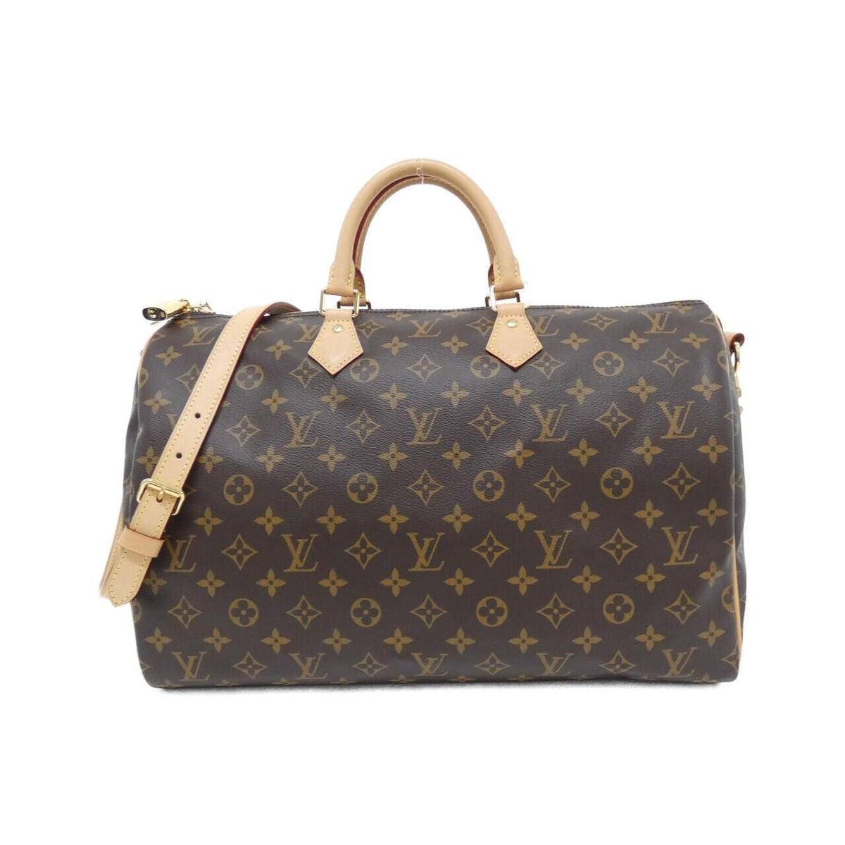 Louis Vuitton Monogram Speedy Bandouliere 40 Boston Bag
