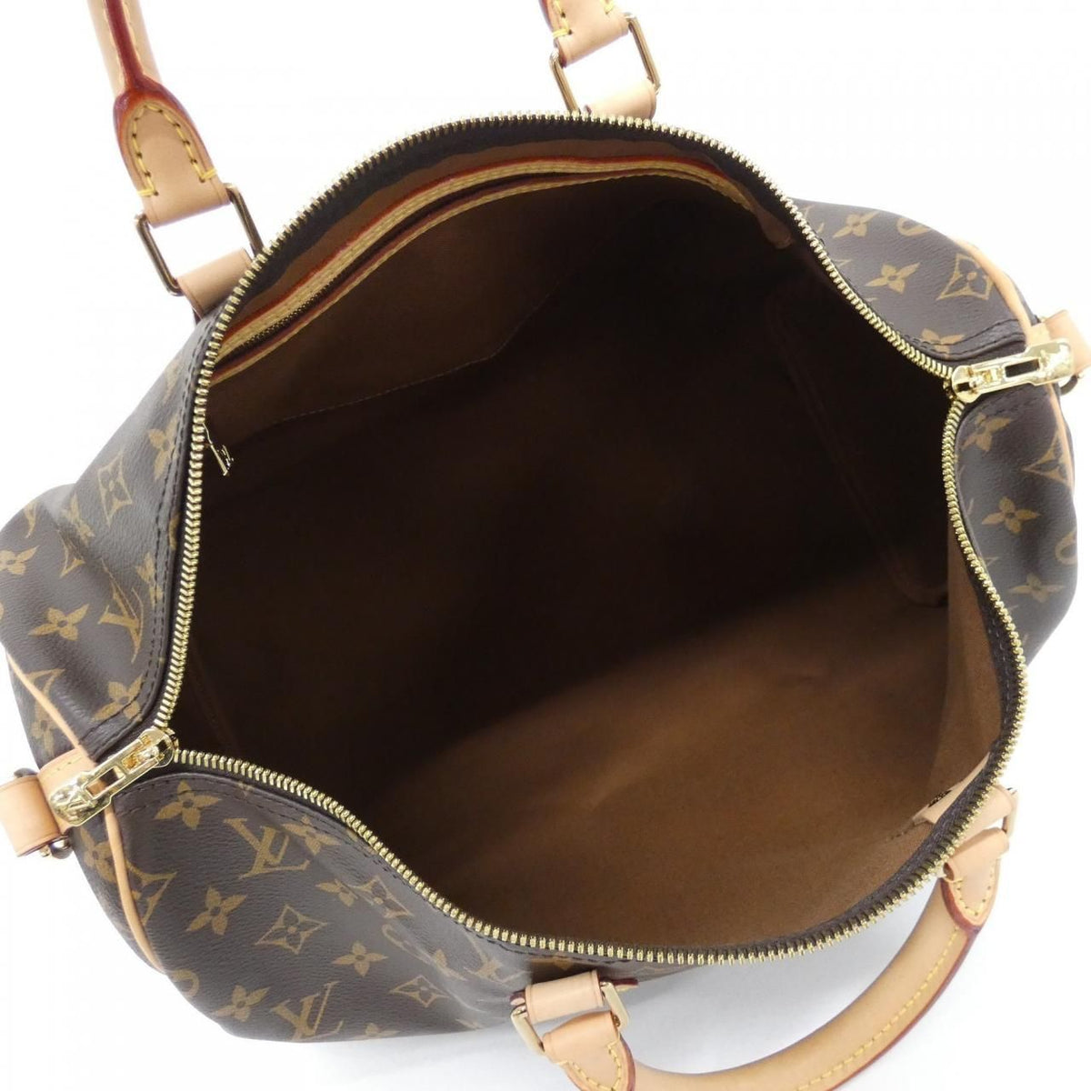 Louis Vuitton Monogram Speedy Bandouliere 40 Boston Bag — view 6