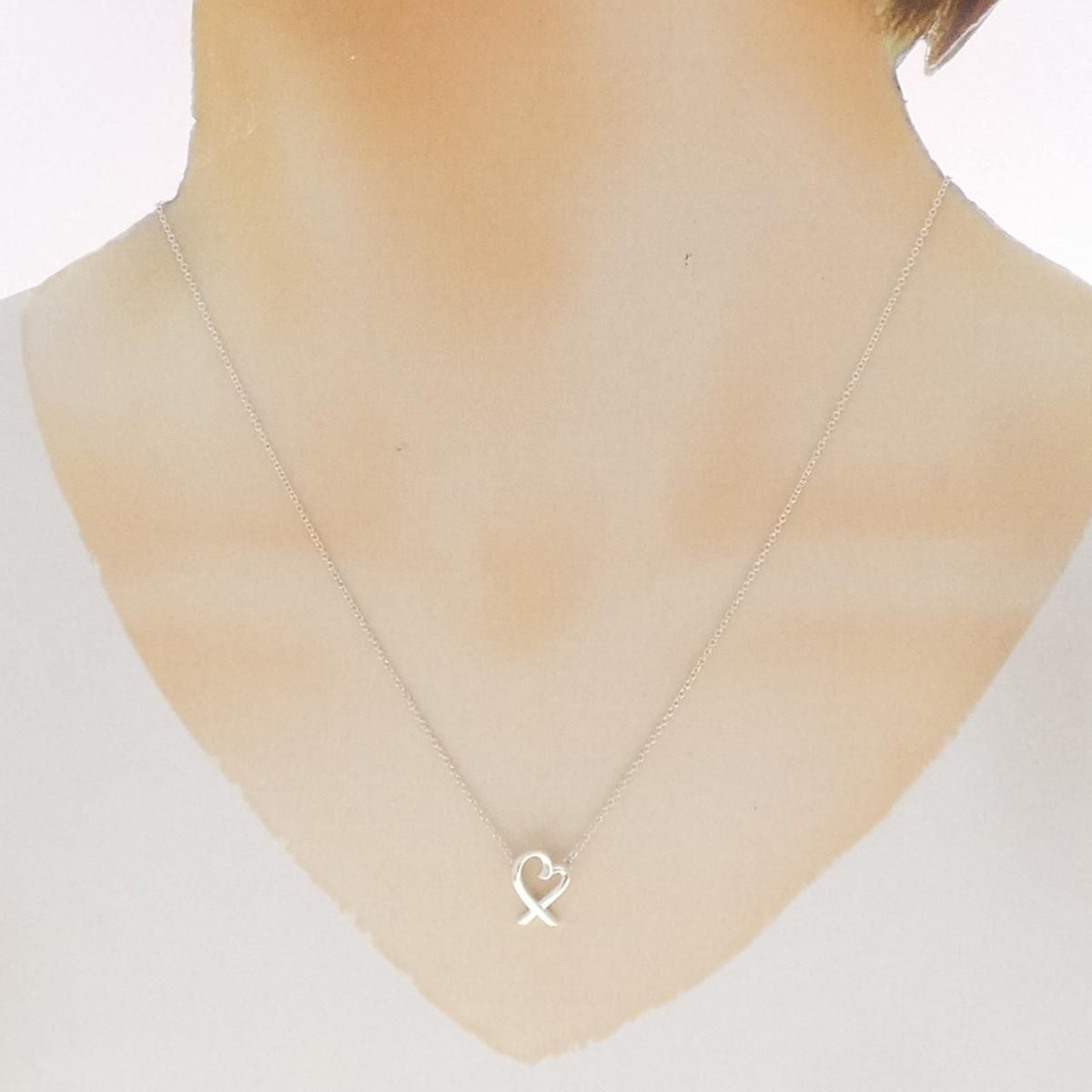 Tiffany & Co Loving Heart Necklace — view 6