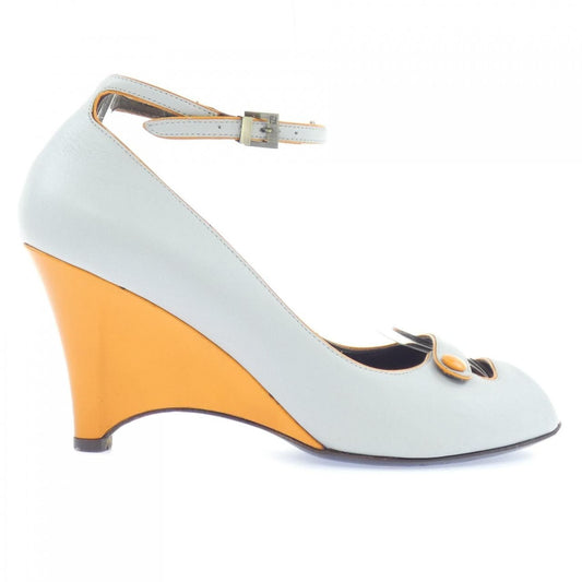 Fendi Pumps Heel Gray