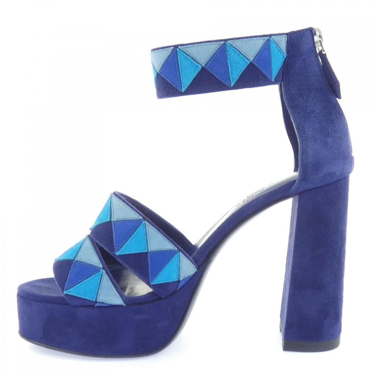 Hermes Sandals Blue — view 2