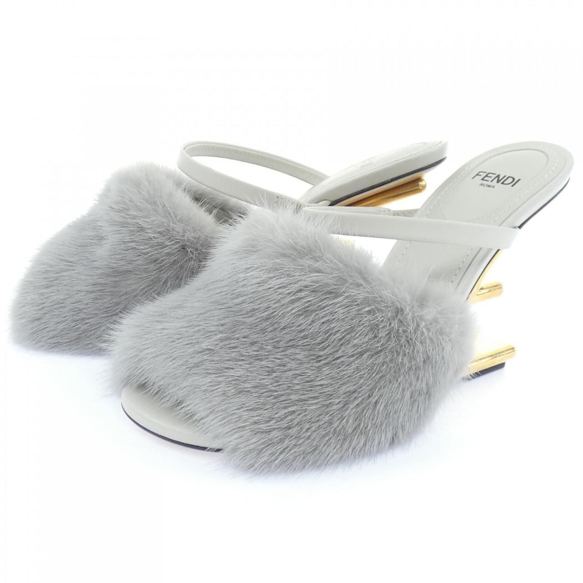 Fendi Sandals Gray — view 3