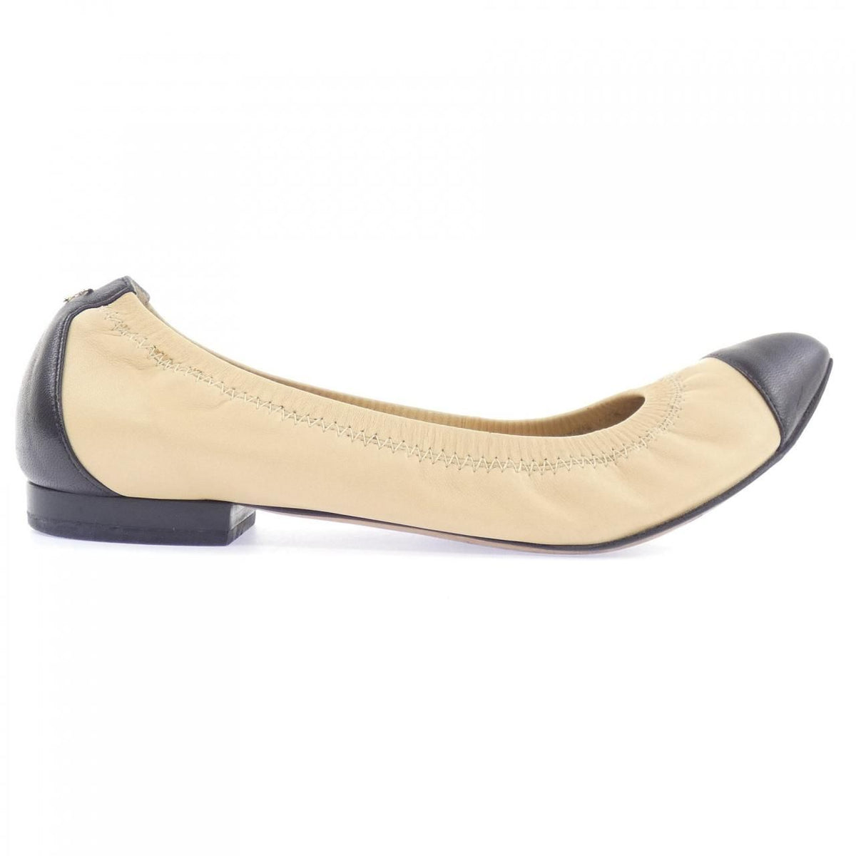 Chanel Flat Shoes Black