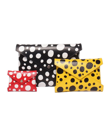Louis Vuitton Kusama Yayoi Clutch Pouch Pochette Kirigami