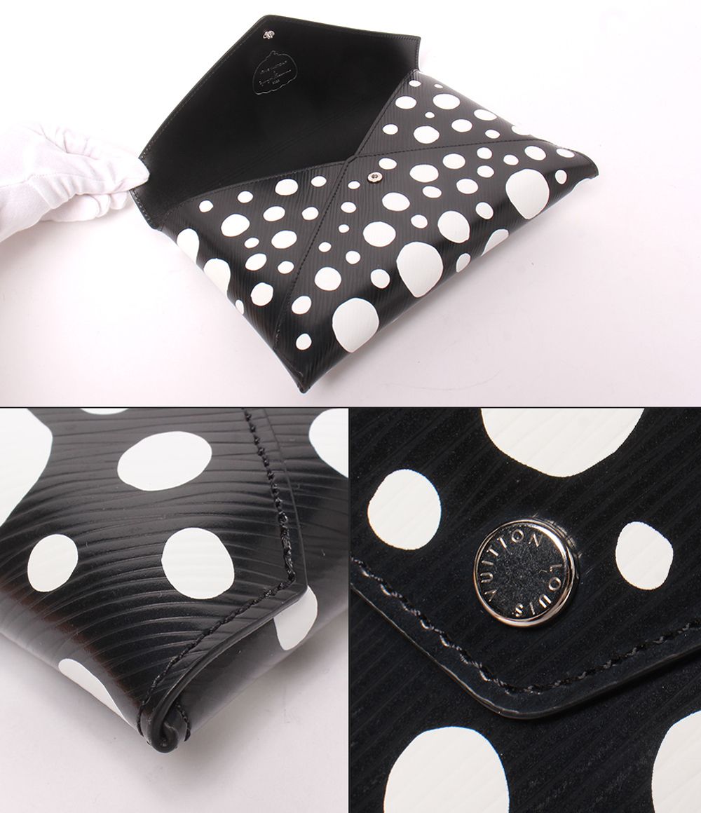 Louis Vuitton Kusama Yayoi Clutch Pouch Pochette Kirigami — view 4