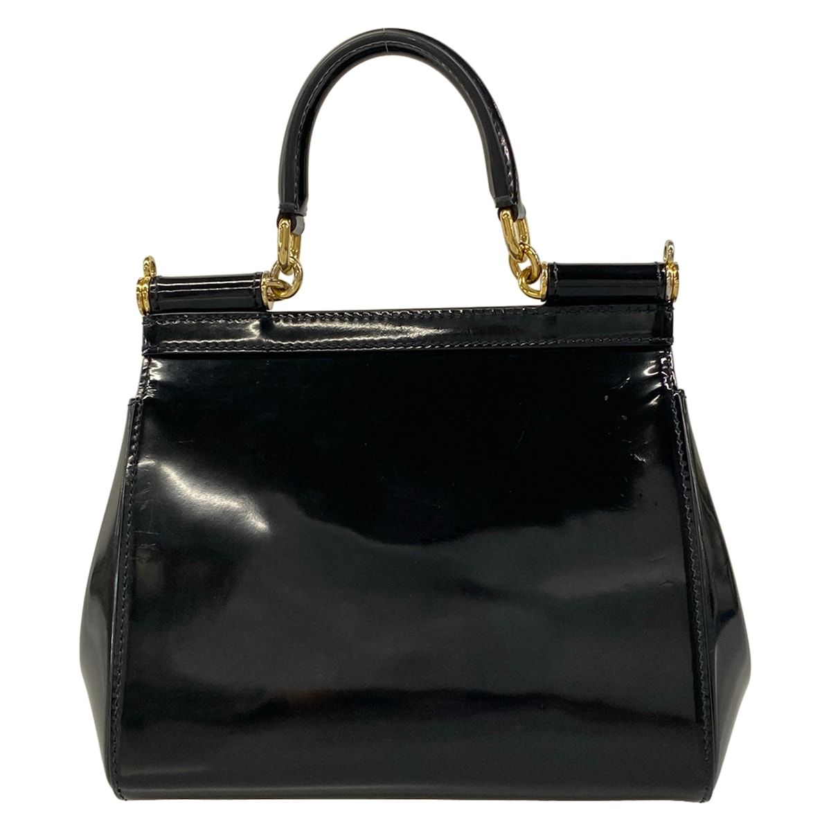 Dolce & Gabbana Handbag Sicily Black Leather — view 3