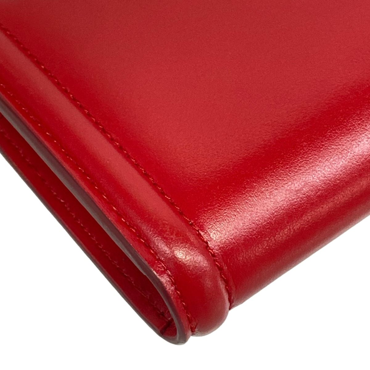 Dolce & Gabbana Shoulder Bag Devotion Red Chain Leather — view 6