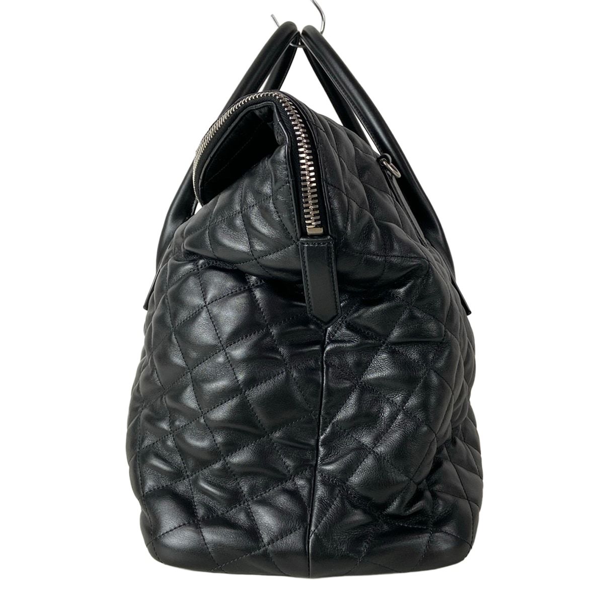 Saint Laurent Paris Boston Bag Black 2-Way Leather — view 4