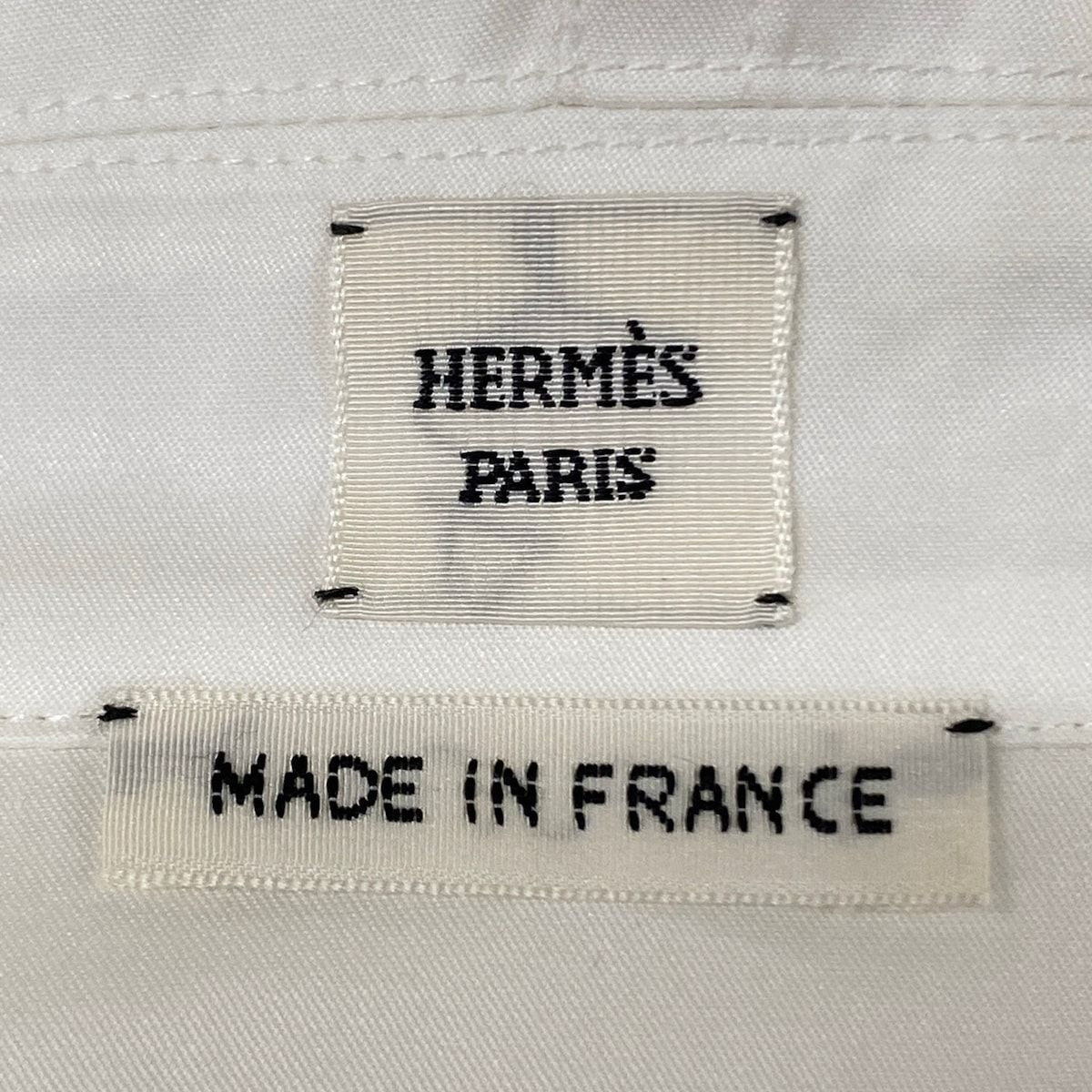 Hermes Dress S White Cotton 34 — view 3