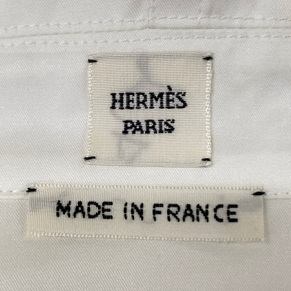 Hermes Dress S White Cotton 34 — view 3