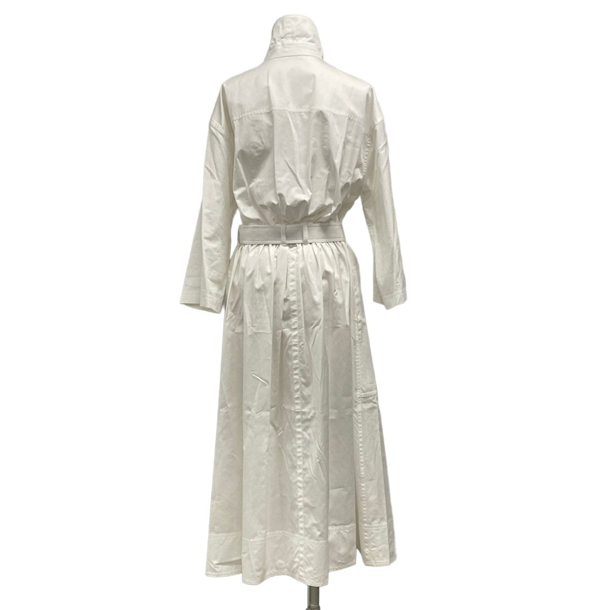 Hermes Dress S White Cotton 34 — view 2