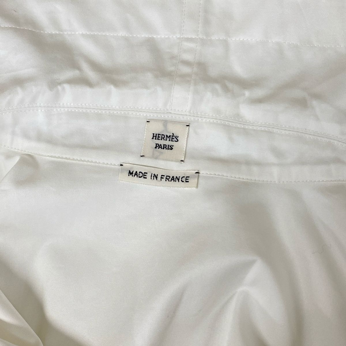 Hermes Dress S White Cotton 34 — view 8