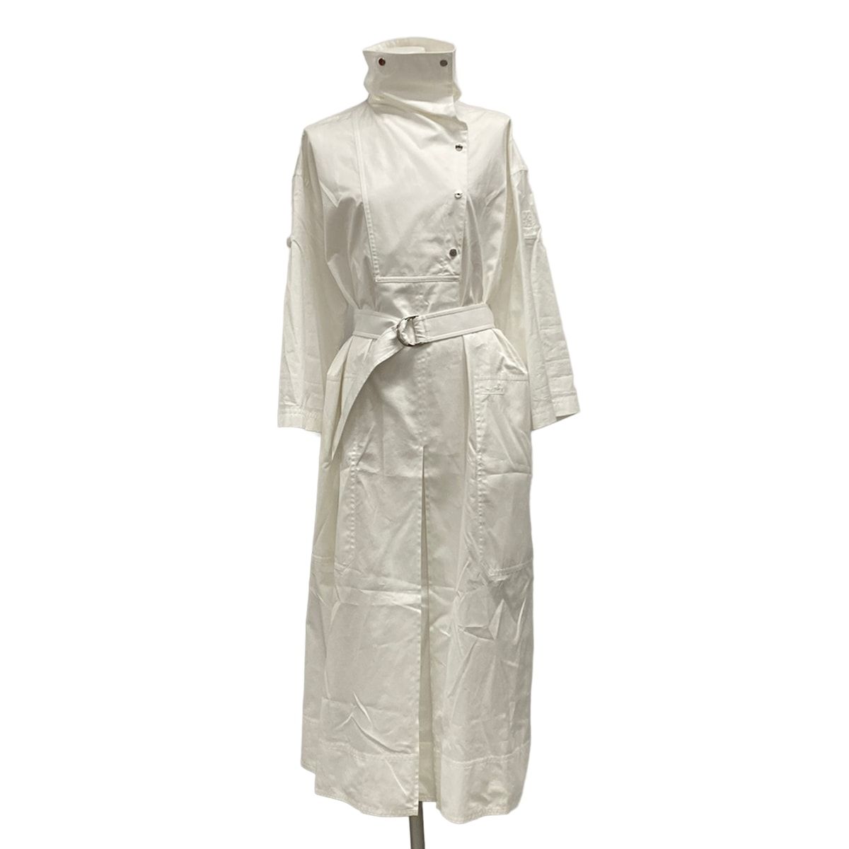 Hermes Dress S White Cotton 34
