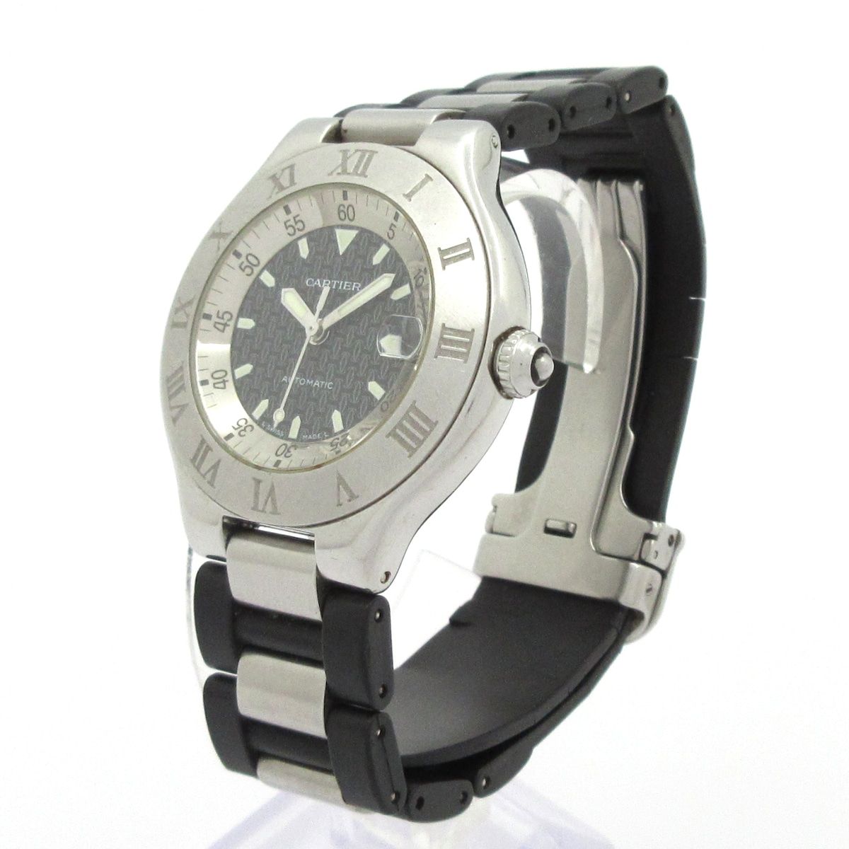 Cartier Watch Must 21 Vingt-et-un Autoscaph Black — view 2