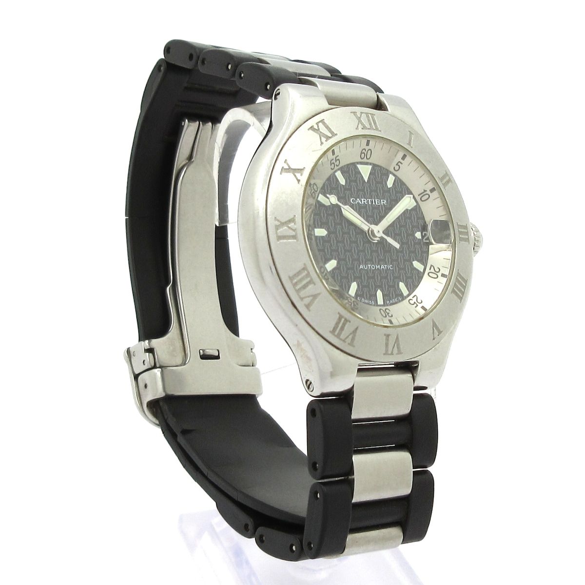 Cartier Watch Must 21 Vingt-et-un Autoscaph Black — view 3