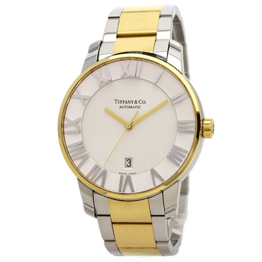 Tiffany & Co Atlas Dome Watch SS Yellow Gold